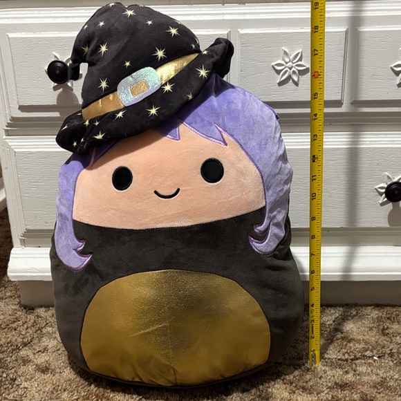 Squishmallows Other - Squishmallows Black and Purple Wizard Stuffed Animal